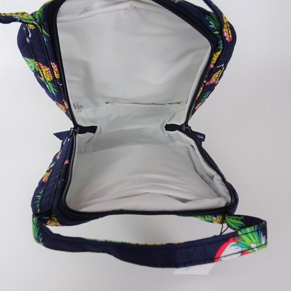 New Vera Bradley Lunch Bunch Bag Toucan Pineapple Tropical Print - Picture 6 of 7